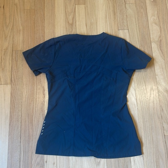 Barco women scrubs Navy Blue Women's Top size S - Picture 4 of 4